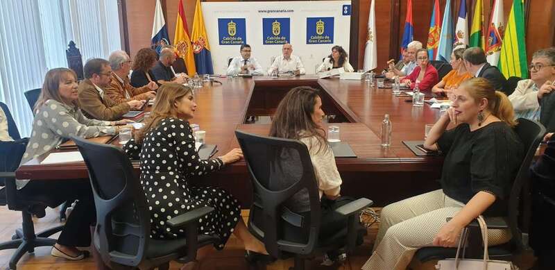 Reunión del grupo de Gobierno del Cabildo (Foto TA)